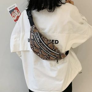 sac banane peau de serpent