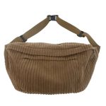 sac banane velours côtelé