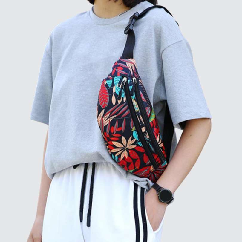 sac coloré en tissus