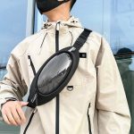 sac banane homme transparent