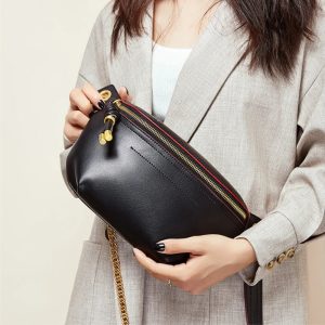 accessoire mode cuir noir