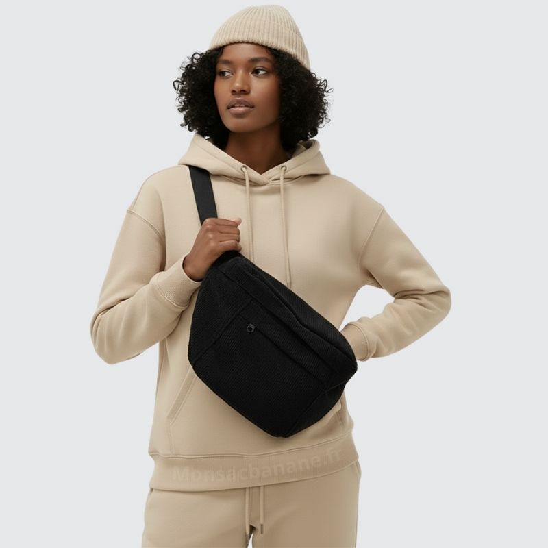 sac multifonction en velours