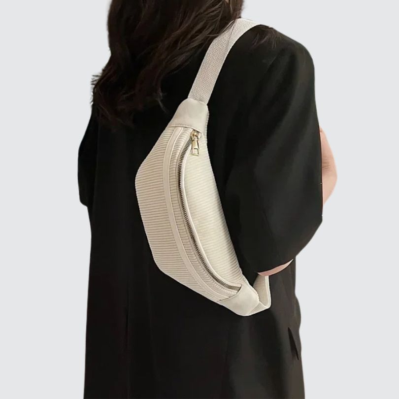 sac banane en tissu doux