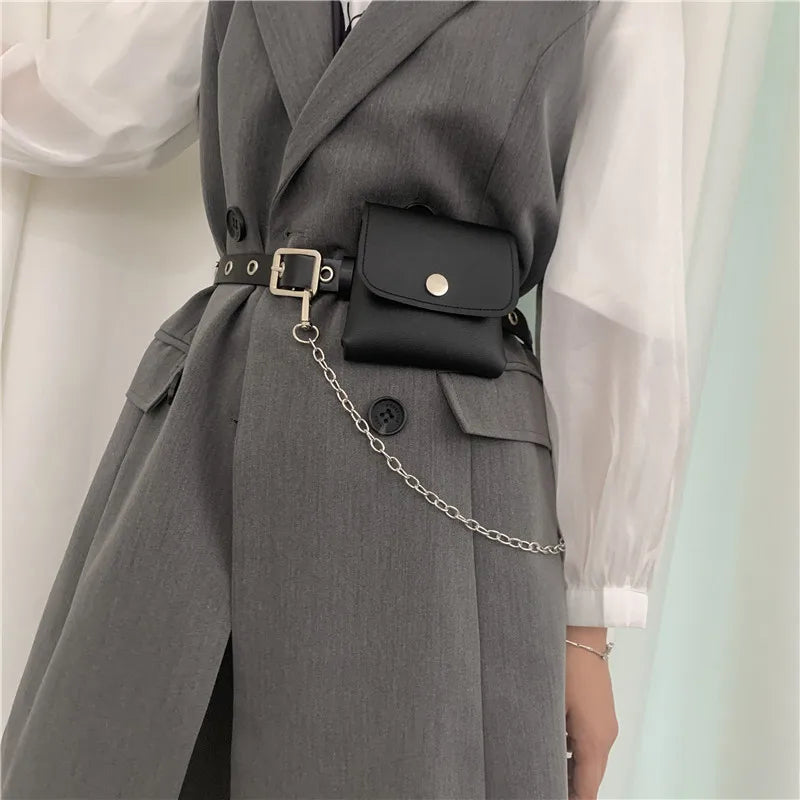 sac ceinture tendance en cuir