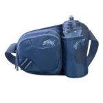 Sac banane de randonnée avec support pour bouteille en tissu robuste