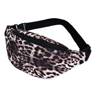 sac banane léopard tendance