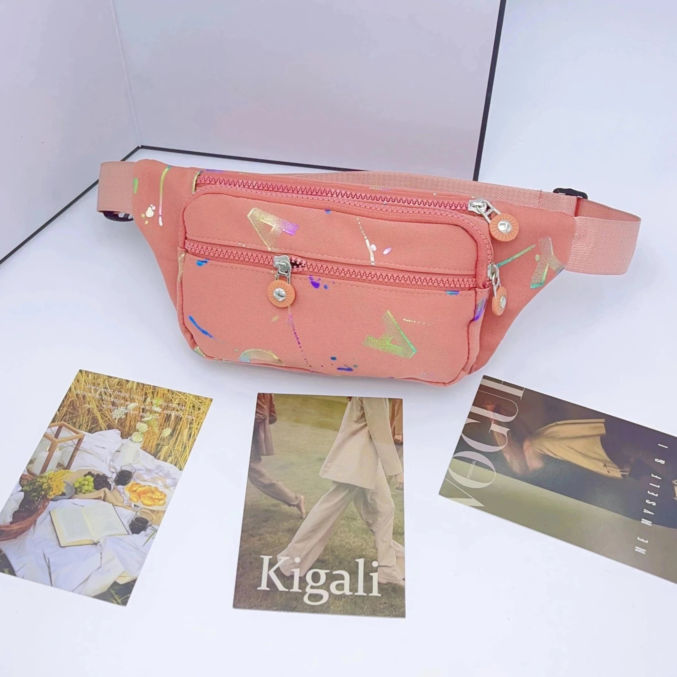 design vibrant de sac banane