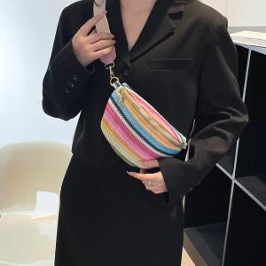 sac banane femme multicolore