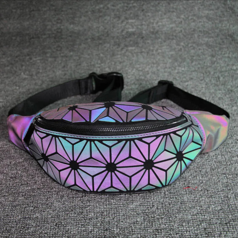 style holographique sac banane