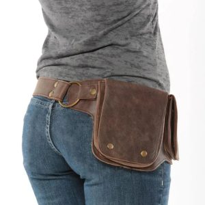 ceinture cuir style vintage