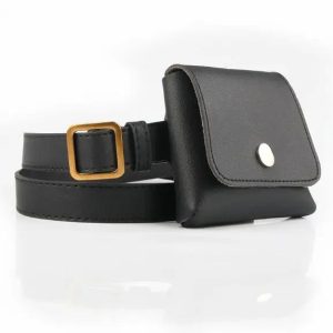 sac ceinture cuir tendance