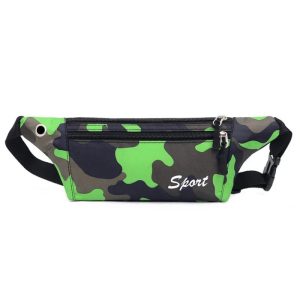 Sac banane camouflage sport léger et pratique pour running