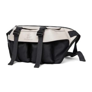Vue frontale d'une sac banane XL pour accessoires et clés