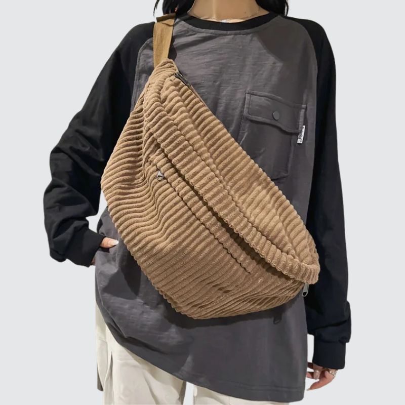 sac banane XL velours