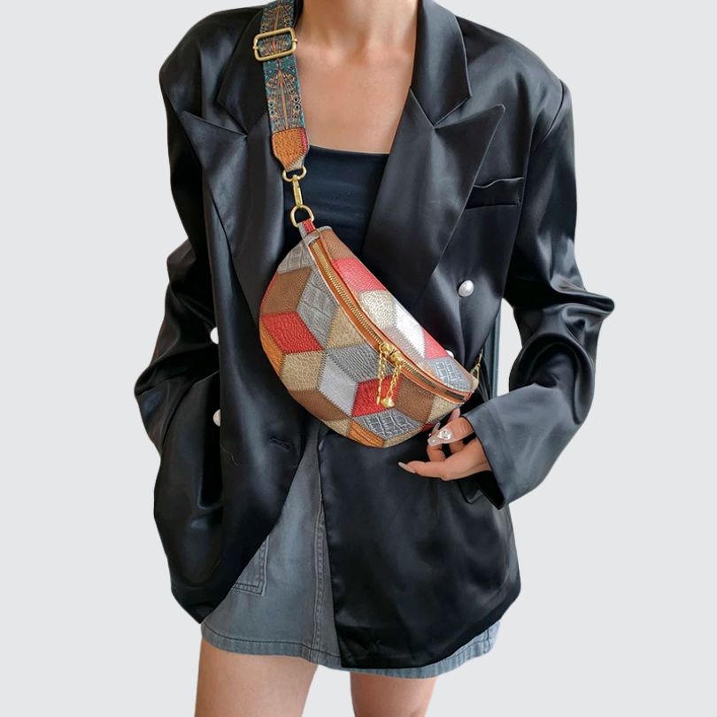 sac à bandoulière patchwork