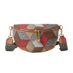 sac banane bandoulière femme patchwork