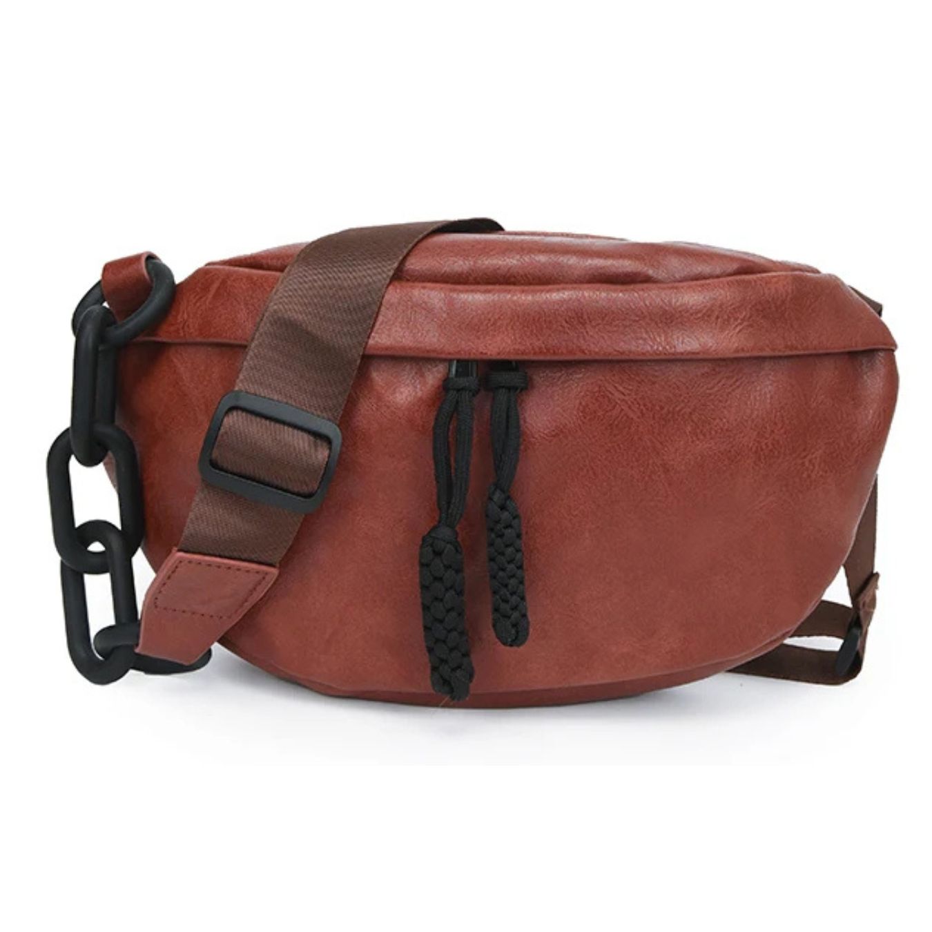 sac banane cuir femme moderne