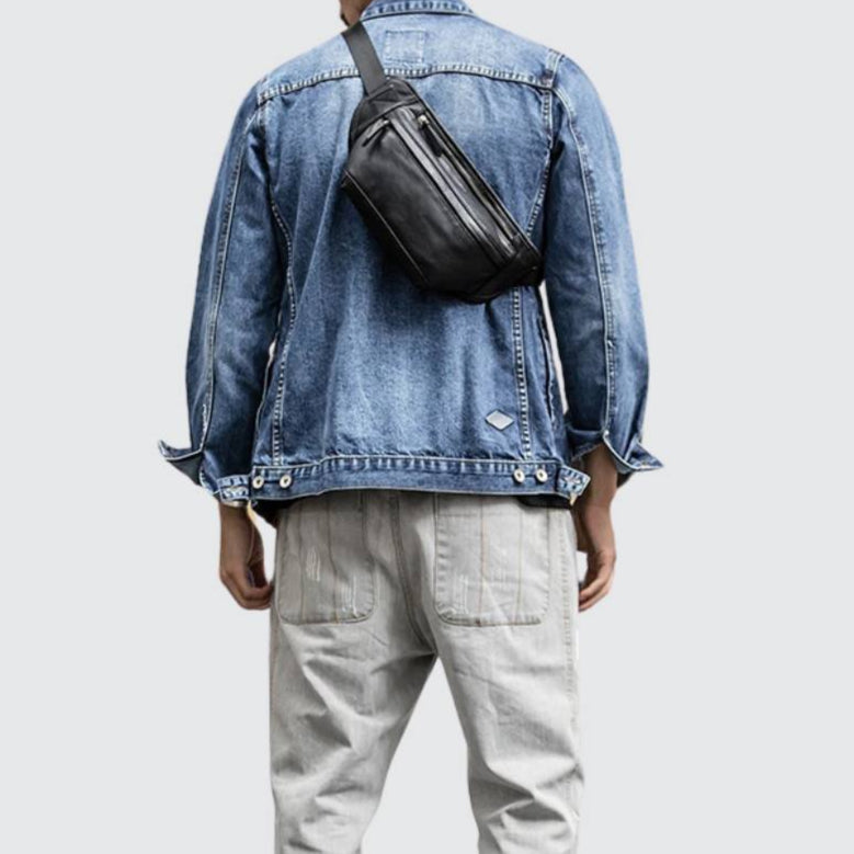 sac banane pour homme élégant