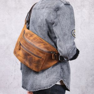 grand sac banane homme vintage