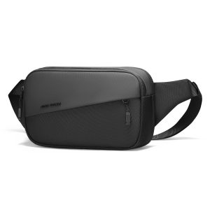 sac banane imperméable noir