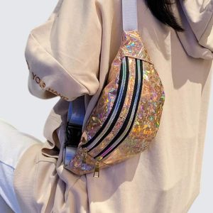 sac banane multicolore