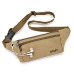 Sac banane sport casual en tissu résistant pour activités outdoor