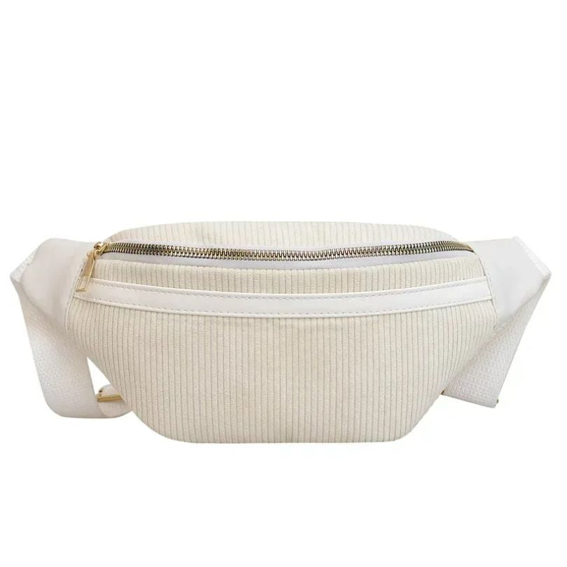 sac banane velours tendance