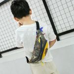 sac banane enfant dinosaure