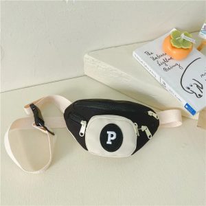 sac banane enfant lettre P