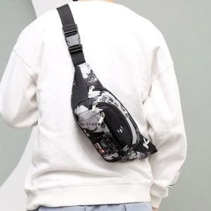 sac banane sport camouflage