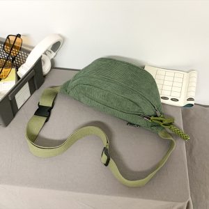 Sac banane vert mode pour femme pratique et stylé