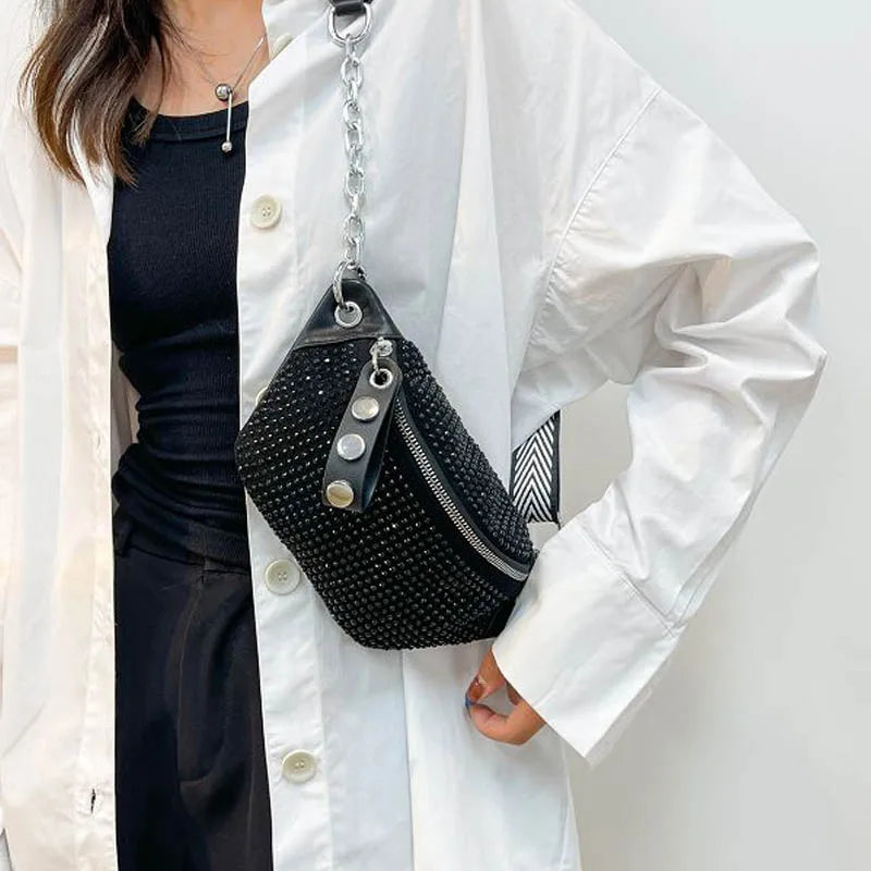 sac chaîne scintillant