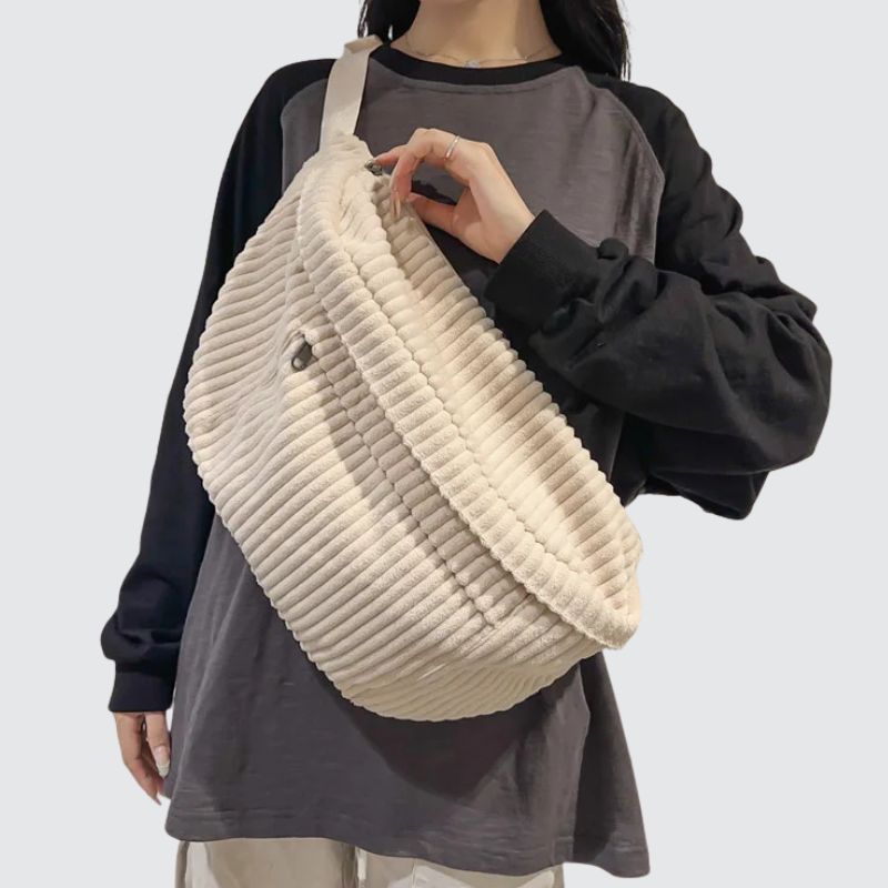 banane en velours côtelé