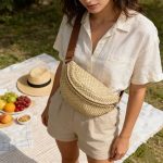 Sac banane tendance tressé