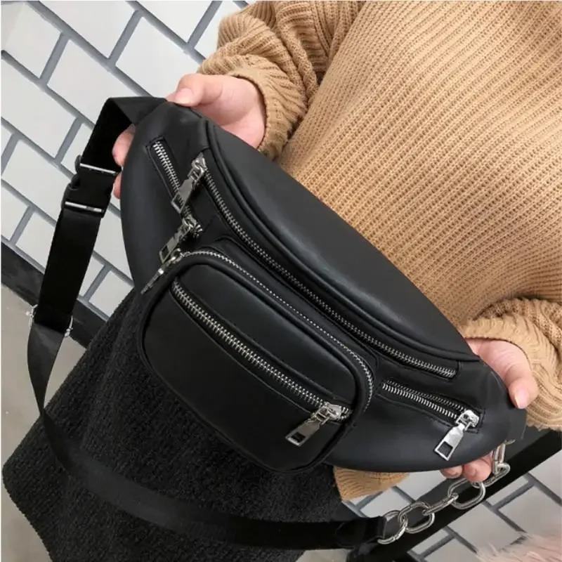 Sac banane cuir finition sophistiquée idéale pour accessoires mode