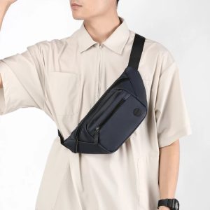 Sac banane imperméable sport noir