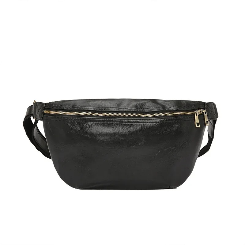 Sac banane homme en cuir XL porté pour un style urbain