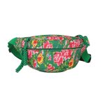 Sac banane fleuri XL en tissu coloré pour style tendance