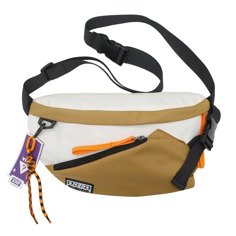 Détail du sac banane sport pour entraînement urbain