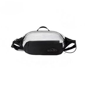 Sac banane sport bicolore en tissu résistant pour activité physique