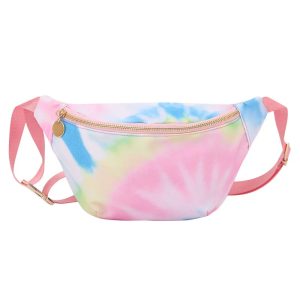 Sac banane femme tissu multicolore
