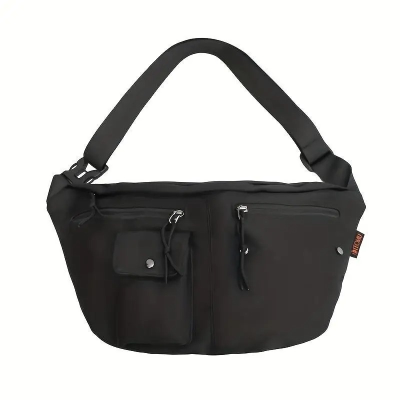 Sac banane XL avec finition argentée – Image 3