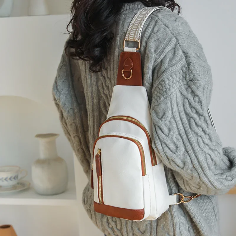 sac de poitrine en PU tendance
