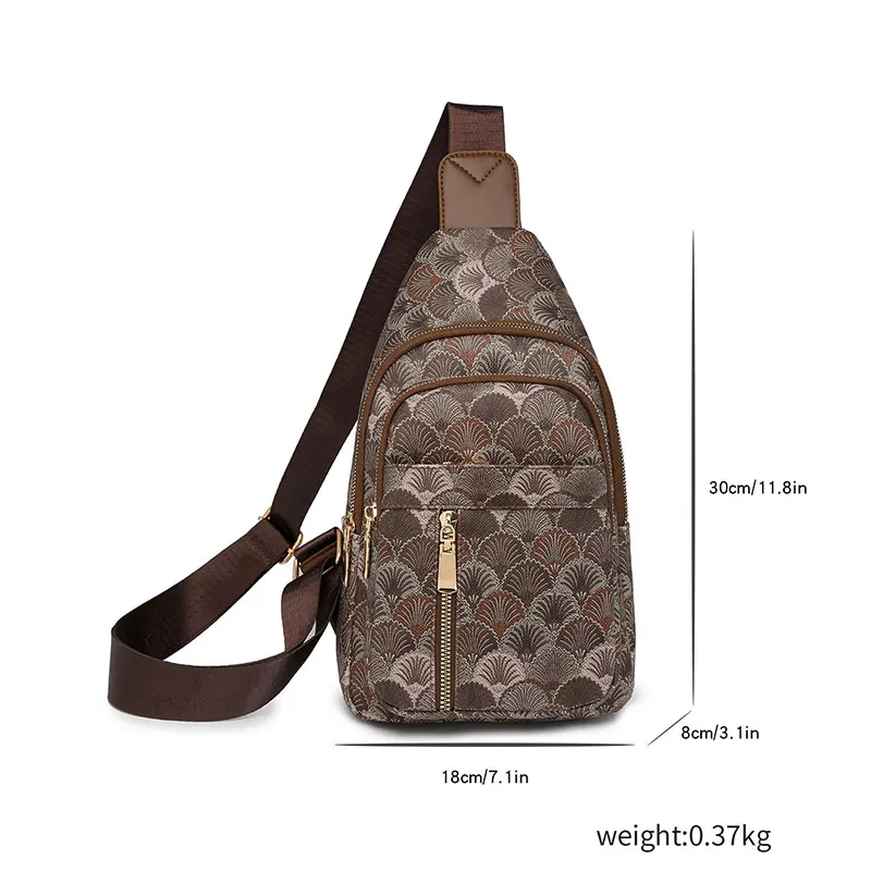 sac à bandoulière avec broderie