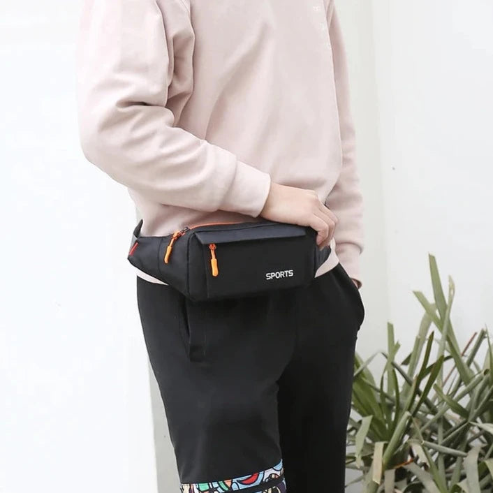 Sac banane sport tendance avec poche intérieure pour rangement pratique