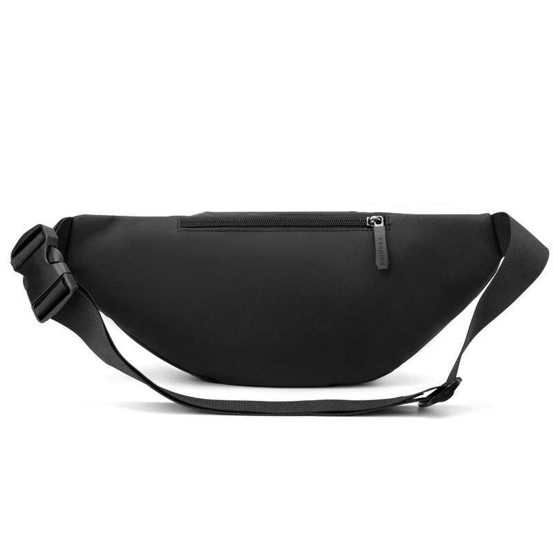 Sac banane noir idéal pour activités sportives et randonnées