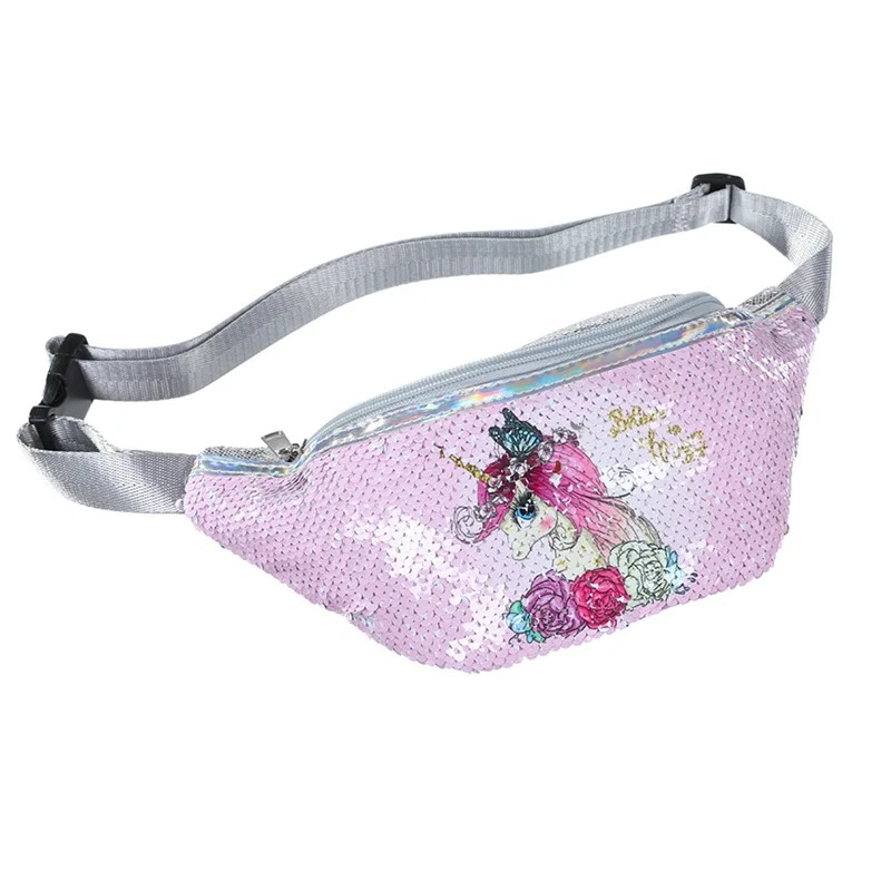 Sac banane enfant design licorne pour filles